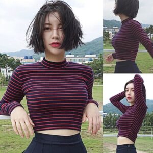 New Fire crop top Fit stretch, Essential Autumn comfy