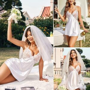 Sexy Ice Silk Back Cross Slip Nightdress Sexy Suit