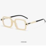 Beige Frame Transparent Sheet