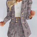 Black plaid